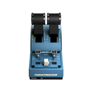 Thrustmaster TCA Quadrant Airbus Edition, синий - Блок рычагов для симулятора 3362932915553