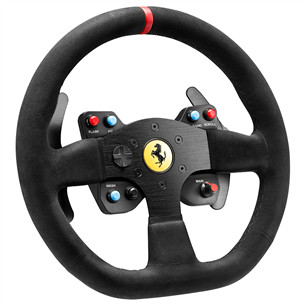 Thrustmaster 599XX EVO 30 Wheel Add-On Alcantara Edition, black - Sim wheel add-on