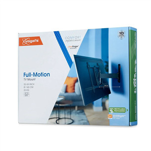 Vogel's 3423 Comfort Full-Motion, 32" - 65", черный - Настенное крепление для телевизора Товар - TVM3423
