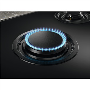 Electrolux, width 60 cm, black - Built-in Induction & Gas Hob