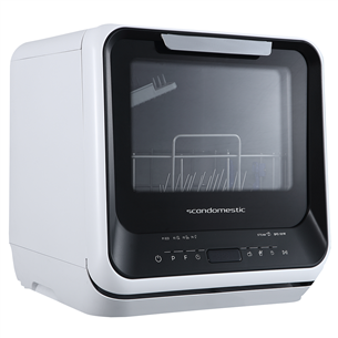 Scandomestic, 2 place settings, white - Tabletop dishwasher Item - SFO101W SFO101W