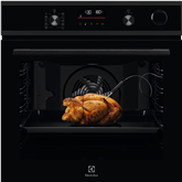 Electrolux SteamCrisp 700, 72 L, pyrolytic cleaning, 45 functions, black - Built-in steam oven Item - EOC6P77H