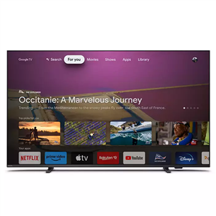 Philips The One 8518, 50", LED LCD, Ultra HD, feet apart, gray - TV Item - 50PUS8518/12