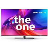 Philips The One 8818, 50", LED LCD, Ultra HD, center stand, gray - TV Item - 50PUS8818/12