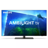 Philips OLED818, 65", OLED, Ultra HD, центральная подставка, серый - Телевизор Товар - 65OLED818/12