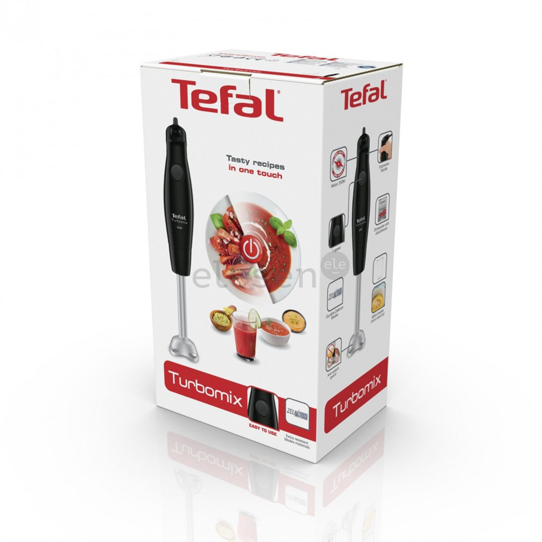 Tefal HBL Turbomix Relift, 350 Вт, черный - Погружной блендер