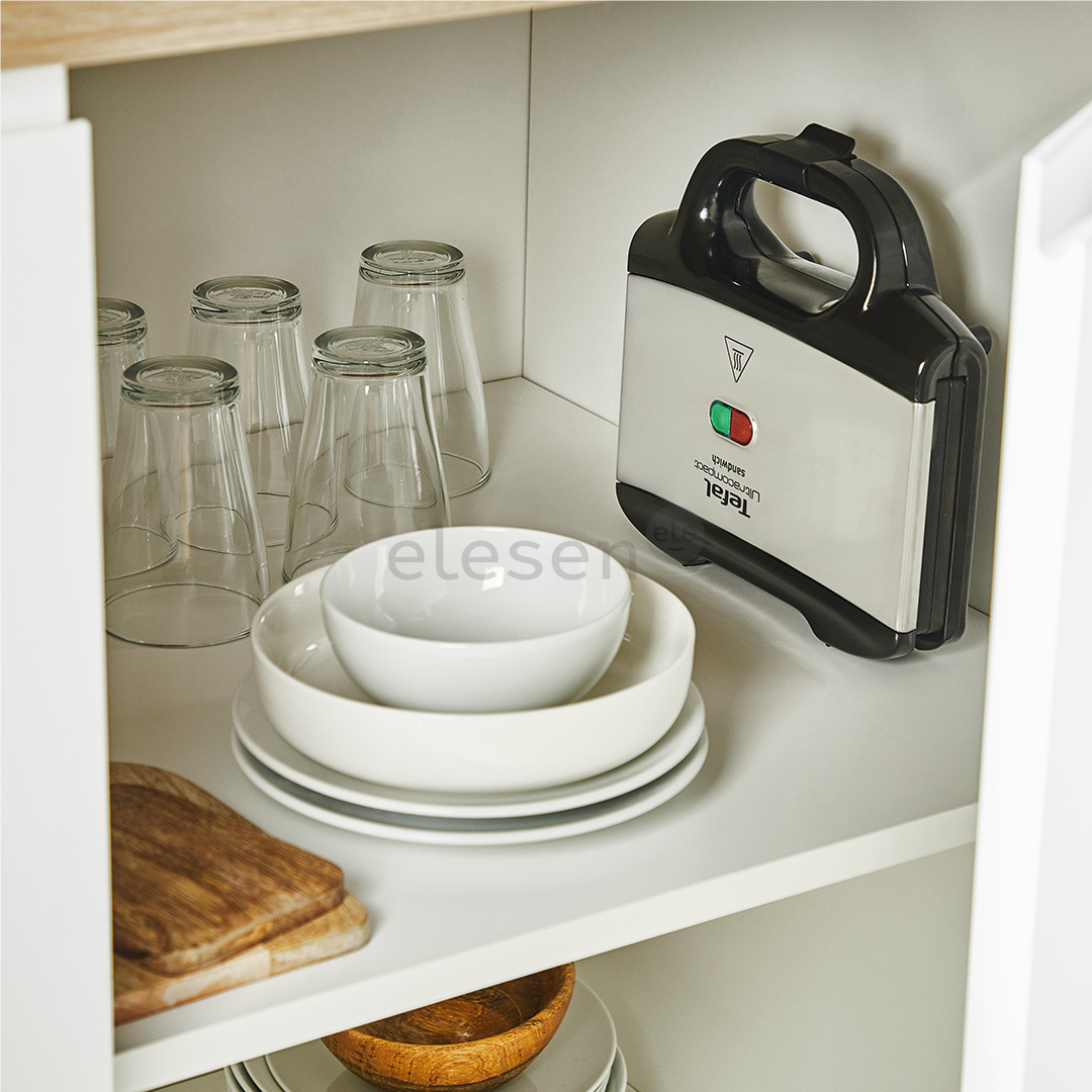 Tefal, 700 Вт, черный/нерж. сталь - Контактный тостер Товар - SM1552