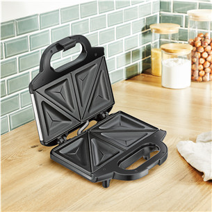 Tefal, 700 Вт, черный/нерж. сталь - Контактный тостер Товар - SM1552