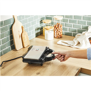 Tefal, 700 Вт, черный/нерж. сталь - Контактный тостер Товар - SM1552