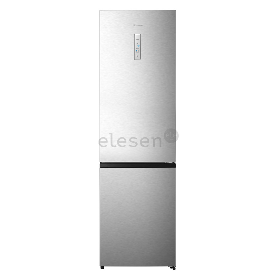 Hisense, NoFrost, 336 L, 201 cm, nerūdijančio plieno - Šaldytuvas