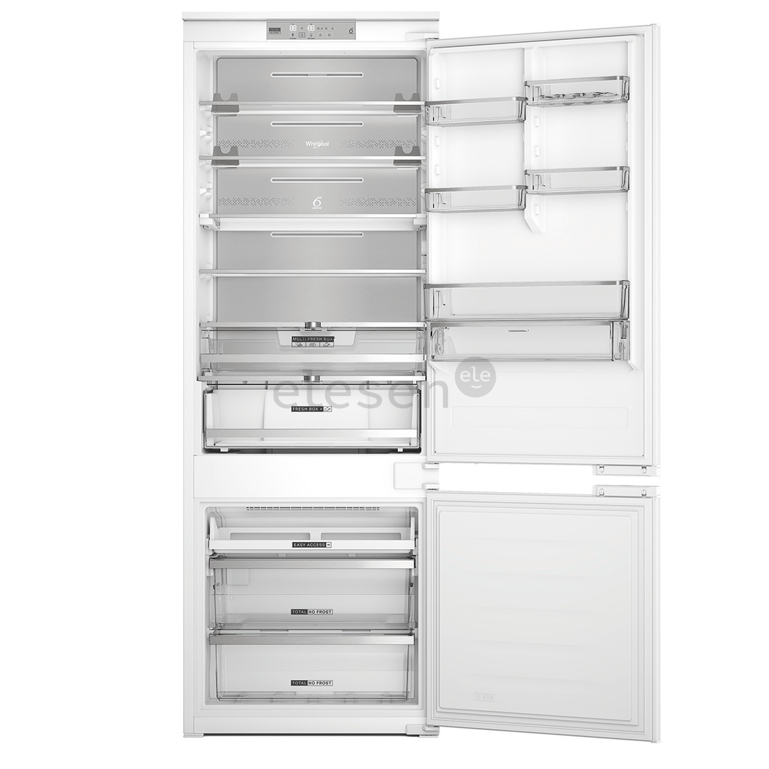 Whirlpool, NoFrost, 394 L, 194 cm - Built-in Refrigerator Item - WHSP70T241P