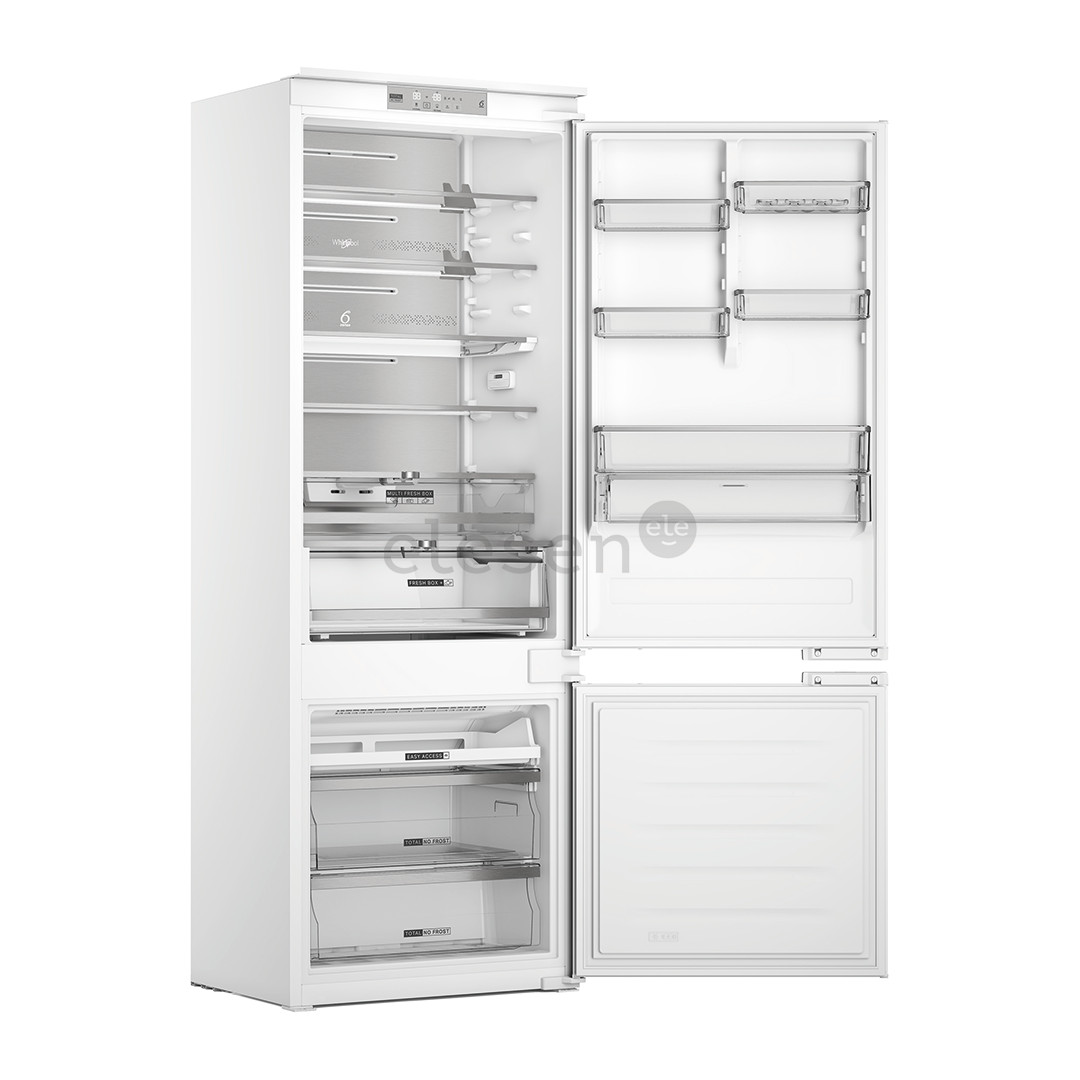 Whirlpool, NoFrost, 394 L, 194 cm - Built-in Refrigerator Item - WHSP70T241P