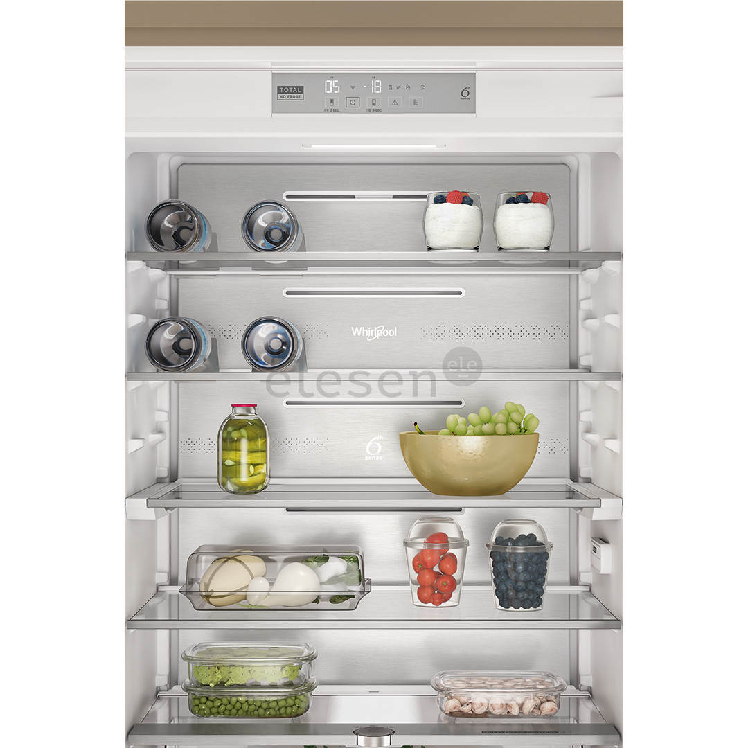 Whirlpool, NoFrost, 394 L, 194 cm - Built-in Refrigerator Item - WHSP70T241P