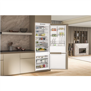 Įmontujamas šaldytuvas Whirlpool Prekė - WHSP70T241P, NoFrost, 394 L, 194 cm