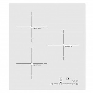 Schlosser, plotis 45 cm, berėmė, balta - Įmontuojama indukcinė kaitlentė PI403S1CW