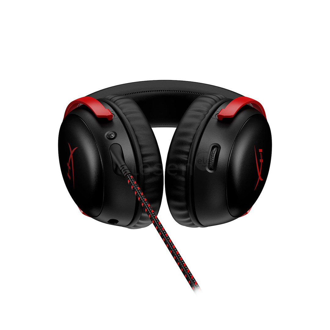 HyperX Cloud III, черный/красный - Гарнитура