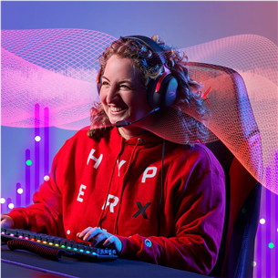 HyperX Cloud III, черный/красный - Гарнитура