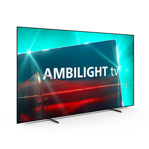 Philips OLED718, 48'', Ultra HD, OLED, feet stand, black - TV Item - 48OLED718/12