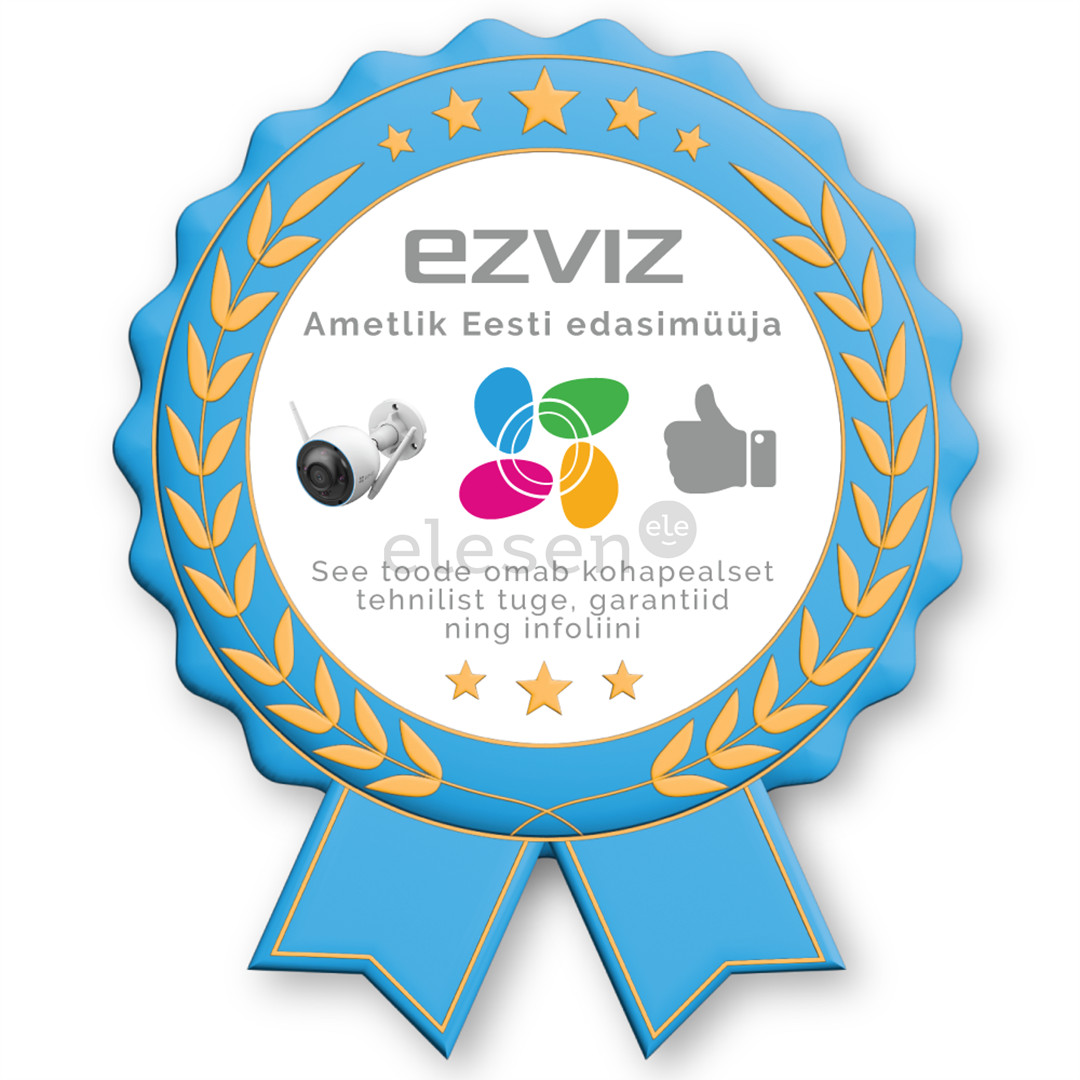 EZVIZ H3c, Wi-Fi, white - Smart outdoor security camera