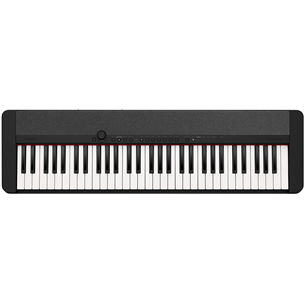 Sintezatorius CASIO CT-S1, 61 klavišai, juodas  Prekė-CT-S1BKC7 CT-S1BKC7