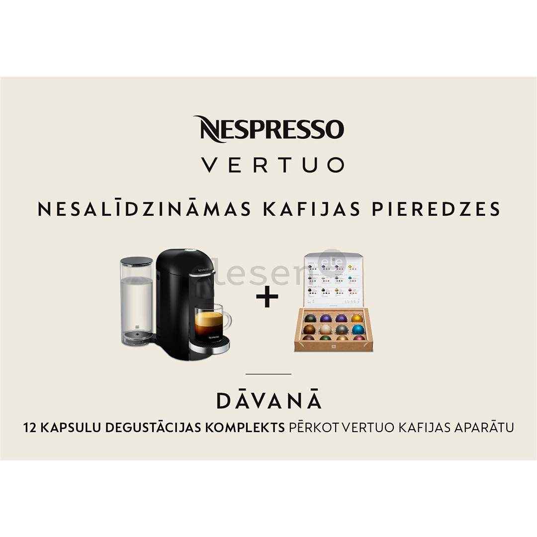 Nespresso Vertuo Plus, baltas - Kapsulinis kavos aparatas