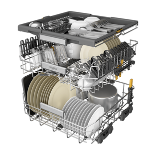 Indaplovė Whirlpool Prekė - W7FHP43X, 15 komplektų talpa