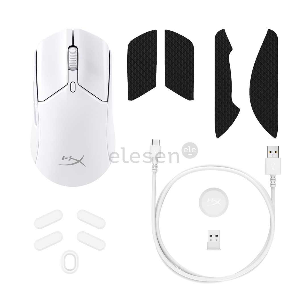 HyperX Pulsefire Haste 2, белый - Беспроводная мышь