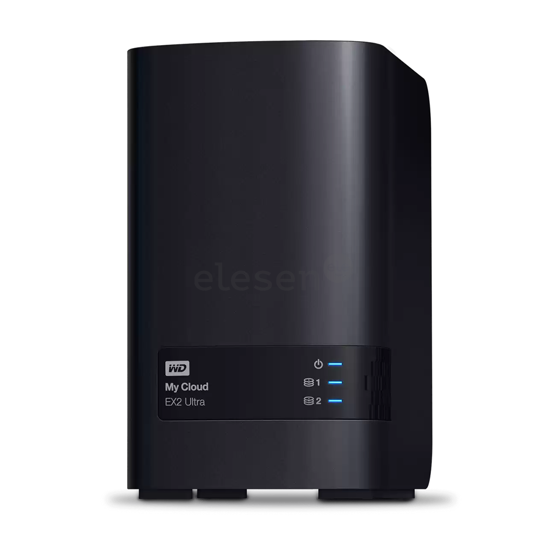 Western Digital HDD Case MY Cloud EX2, 0 TB - NAS HDD Case Item - WDBVBZ0000NCH-EESN