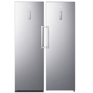 Hisense, 370 + 260 L, aukštis 186 cm, nerūdijantis plienas - Šaldytuvas + Šaldiklis Prekė-RL481N4B+FV354N4BI RL481N4B+FV354N4BI