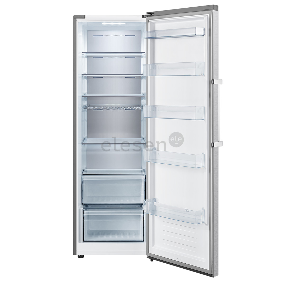 Hisense, 370 + 260 L, aukštis 186 cm, nerūdijantis plienas - Šaldytuvas + šaldiklis