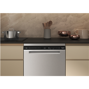 Whirlpool, 15 komplektų talpa, nerūdijančio plieno - Indaplovė