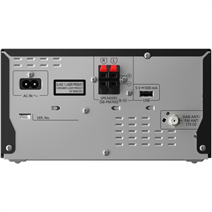 Muzikinis centras Panasonic PM702 Prekė - SC-PM702EG-K