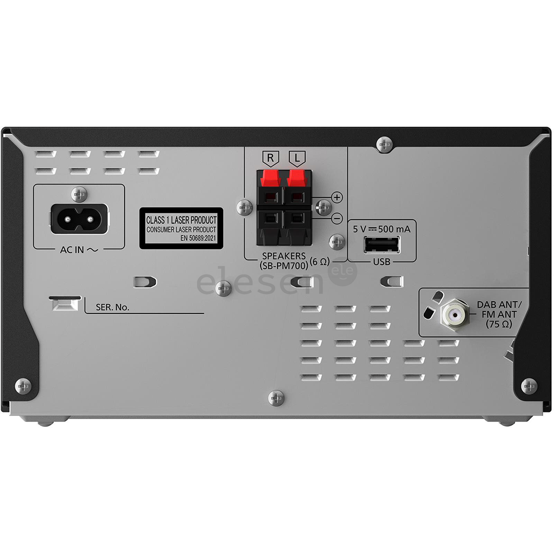 Muzikinis centras Panasonic PM702 Prekė - SC-PM702EG-K