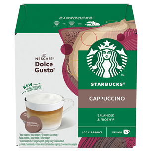Nescafe Dolce Gusto Starbucks Cappuccino, 6+6 порций - Кофейные капсулы Товар - 7613036989305 7613036989305
