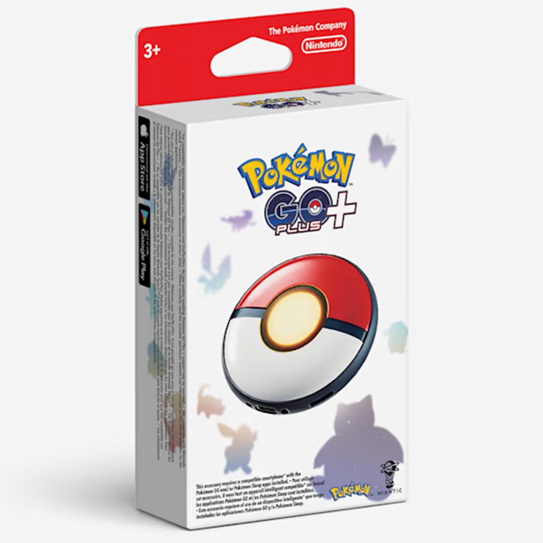 Nintendo Pokémon GO Plus +, красный/белый - Игровой аксессуар Товар - 045496395230