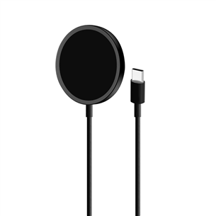 Puro Magnetic Wireless, USB-C, MagSafe, 1 m, black - Wireless charger Item - CUSBCMAG1BLK CUSBCMAG1BLK