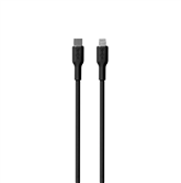 Laidas Puro SOFT, USB-C, Lightning, 1,5 m, black Prekė - PUCAPLTUSBCICONBLK