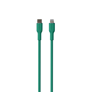 Puro SOFT, USB-C, Lightning, 1,5 м, зеленый - Кабель Товар - PUCAPLTUSBCICONDKGRN