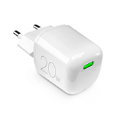 Įkroviklis Puro MiniPro, USB-C, 20 W, white Prekė - PUFCMTCUSBC20WGWHI
