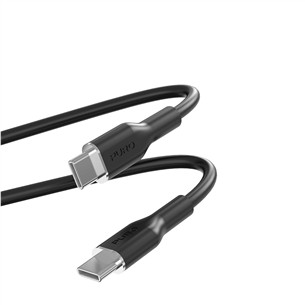 Laidas Puro Soft, USB-C / USB-C, 1,5 m, black Prekė - PUUSBCUSBCICONBLK PUUSBCUSBCICONBLK