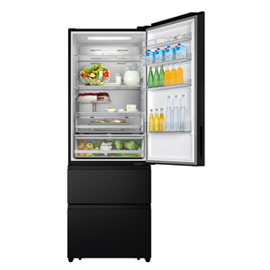 Šaldytuvas Hisense, NoFrost, 493 L, height 200 cm Prekė - RT641N4AFE1