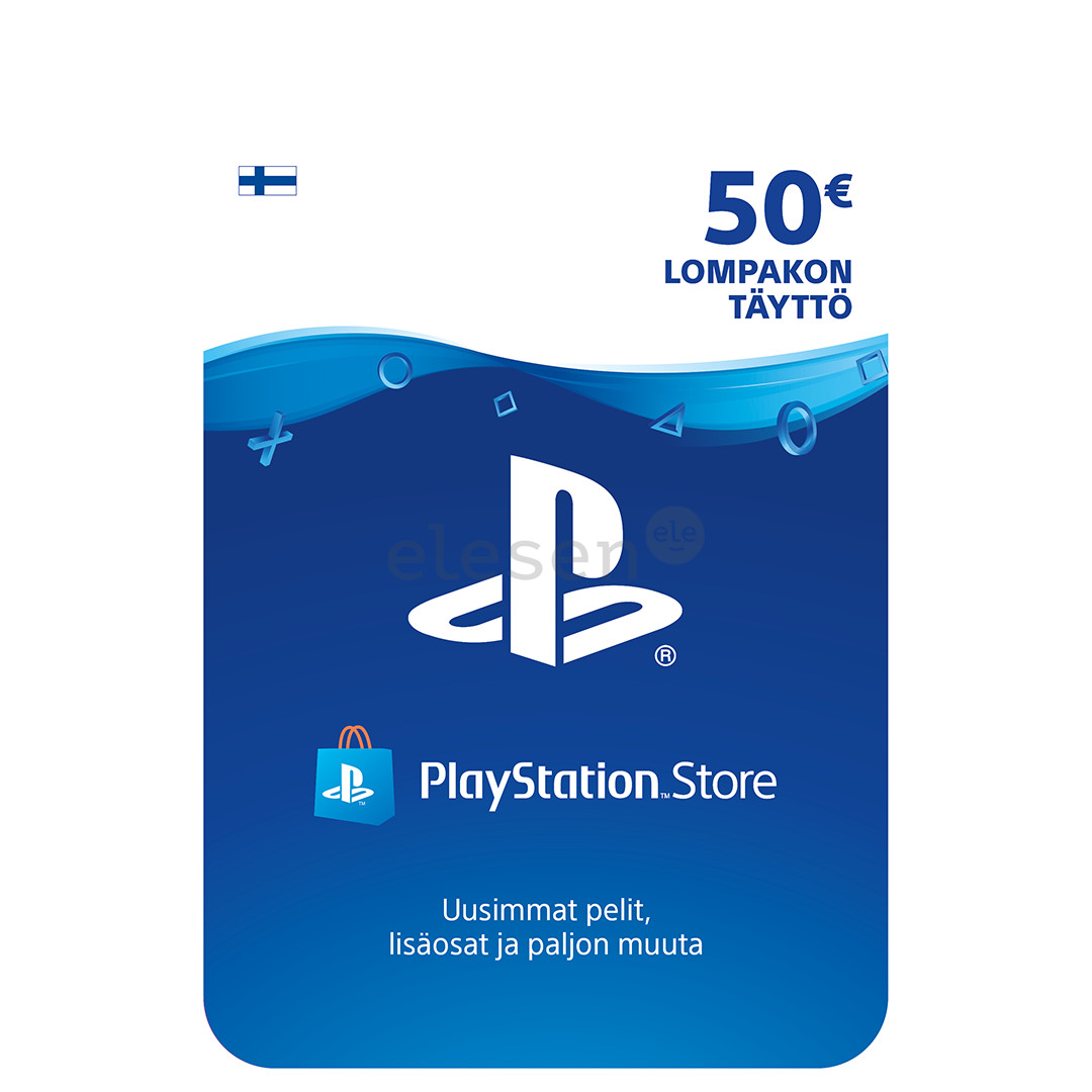 Kortelė PlayStation Sony Network Live Card, €50  Prekė-711719462699