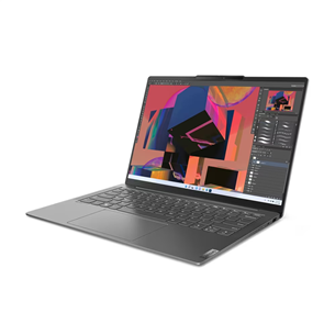 Lenovo Yoga Slim 6 14IAP8, 14'', WUXGA, OLED, i7, 16 ГБ, 512 ГБ, SWE, темно-серый - Ноутбук Товар - 82WU007RMX
