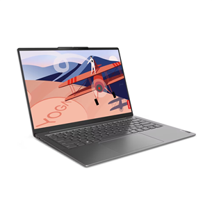 Lenovo Yoga Slim 6 14IAP8, 14'', WUXGA, OLED, i7, 16 ГБ, 512 ГБ, SWE, темно-серый - Ноутбук Товар - 82WU007RMX