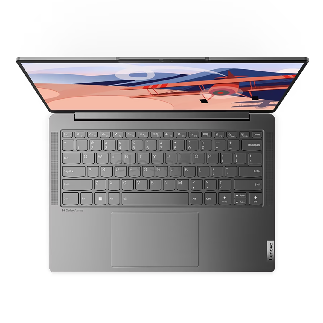 Lenovo Yoga Slim 6 14IAP8, 14'', WUXGA, OLED, i7, 16 ГБ, 512 ГБ, SWE, темно-серый - Ноутбук Товар - 82WU007RMX