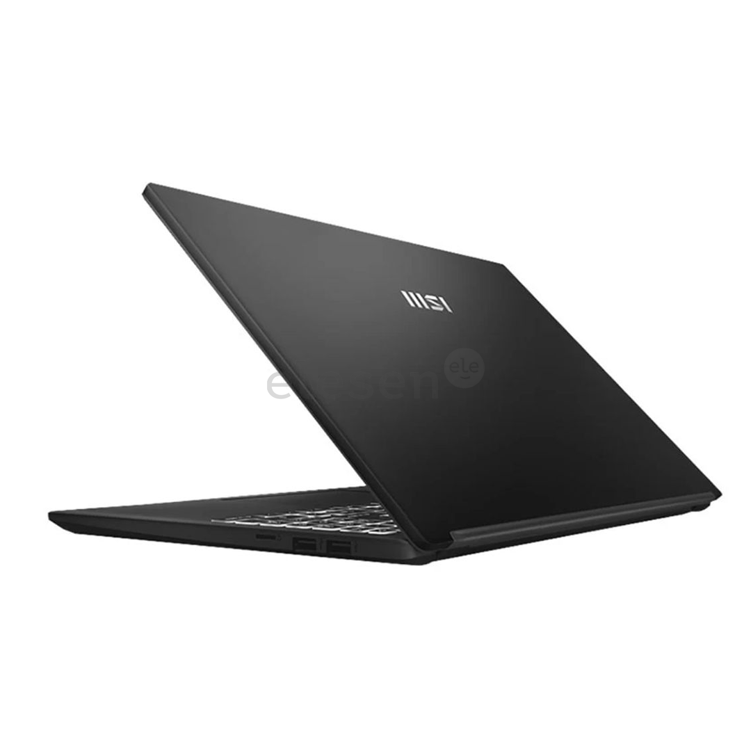 Nešiojamas kompiuteris MSI Modern 15 B12M, 15.6'', FHD, i5, 8 GB, 512 GB, ENG, juodas Prekė - MODERN15-B12M-414NL
