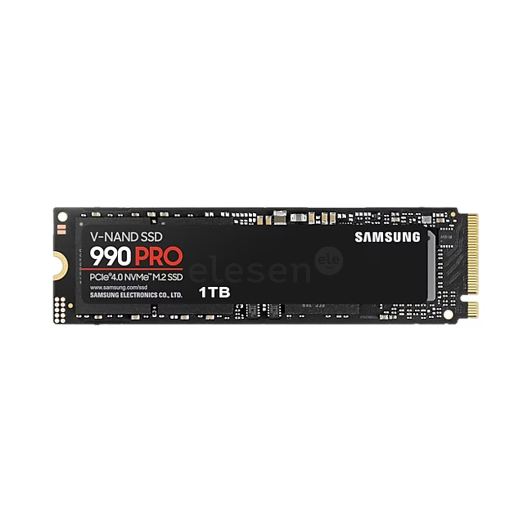 Samsung 990 PRO, 1 ТБ, PCIe 4.0 NVMe M.2, черный - SSD Товар - MZ-V9P1T0BW