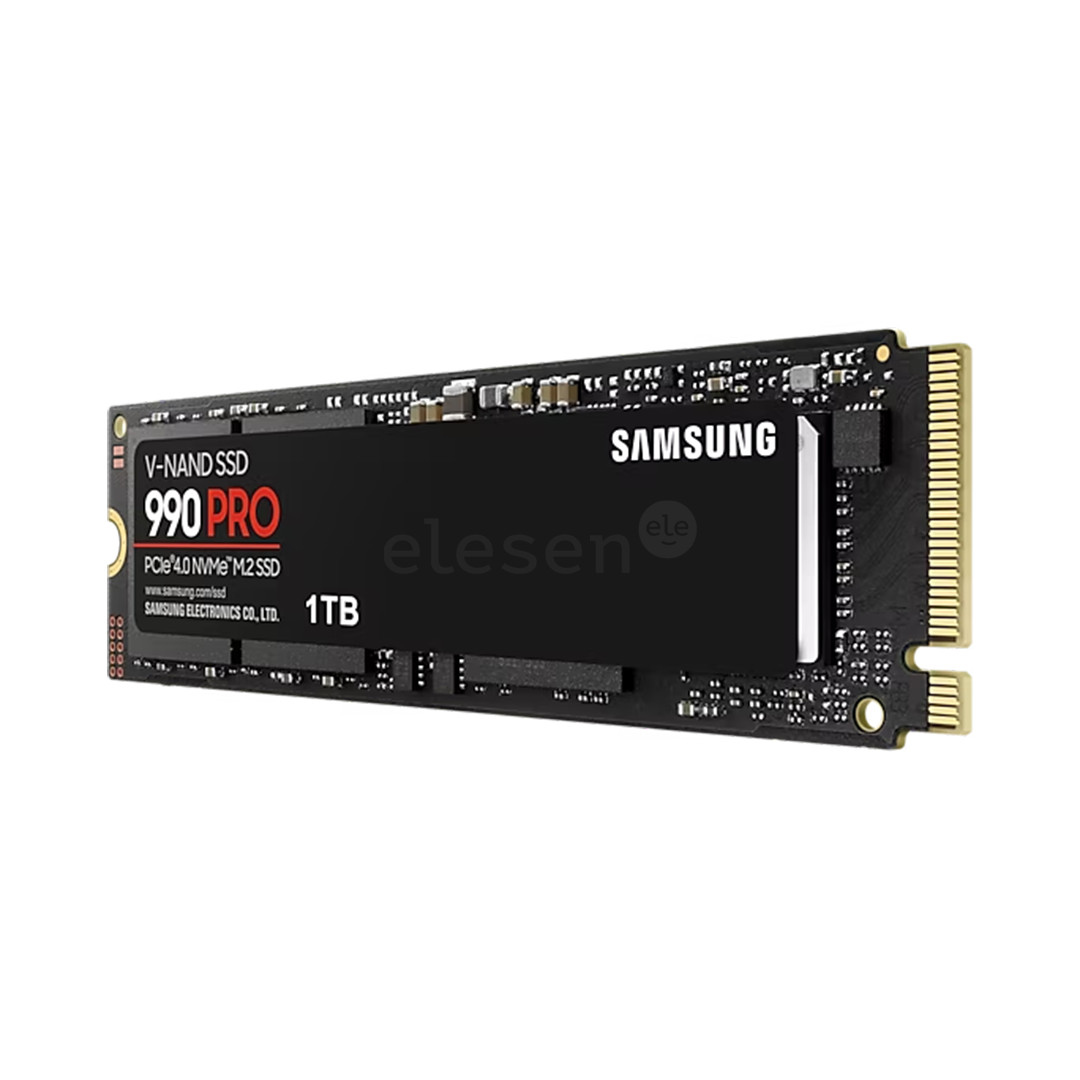 Samsung 990 PRO, 1 ТБ, PCIe 4.0 NVMe M.2, черный - SSD Товар - MZ-V9P1T0BW