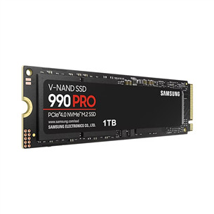Samsung 990 PRO, 1 ТБ, PCIe 4.0 NVMe M.2, черный - SSD Товар - MZ-V9P1T0BW