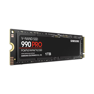 SSD diskas Samsung 990 PRO, 1 TB, PCIe 4.0 NVMe M.2 Prekė - MZ-V9P1T0BW